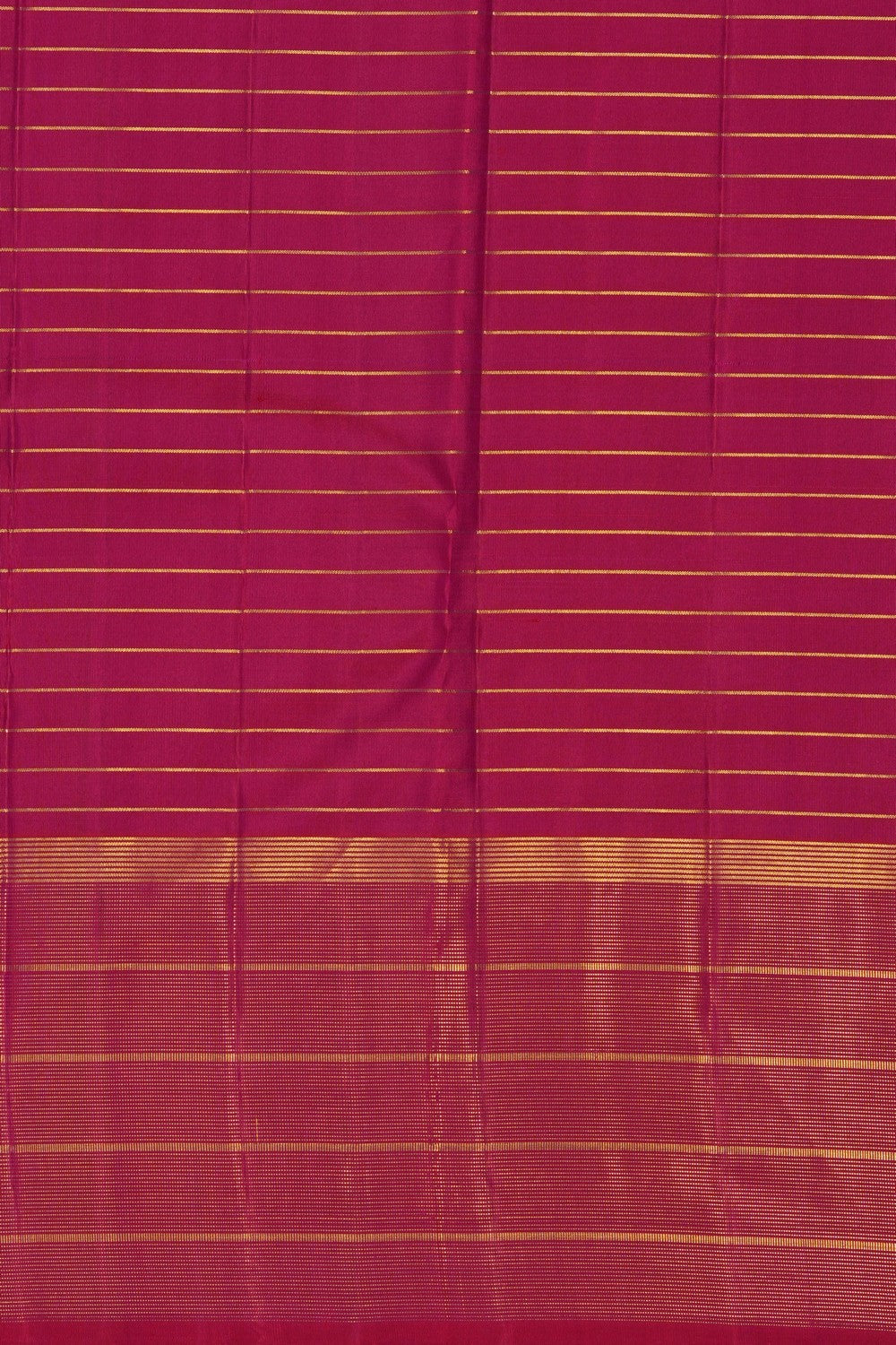 Image of Pink Kanjivaram Silk Kattam Saree