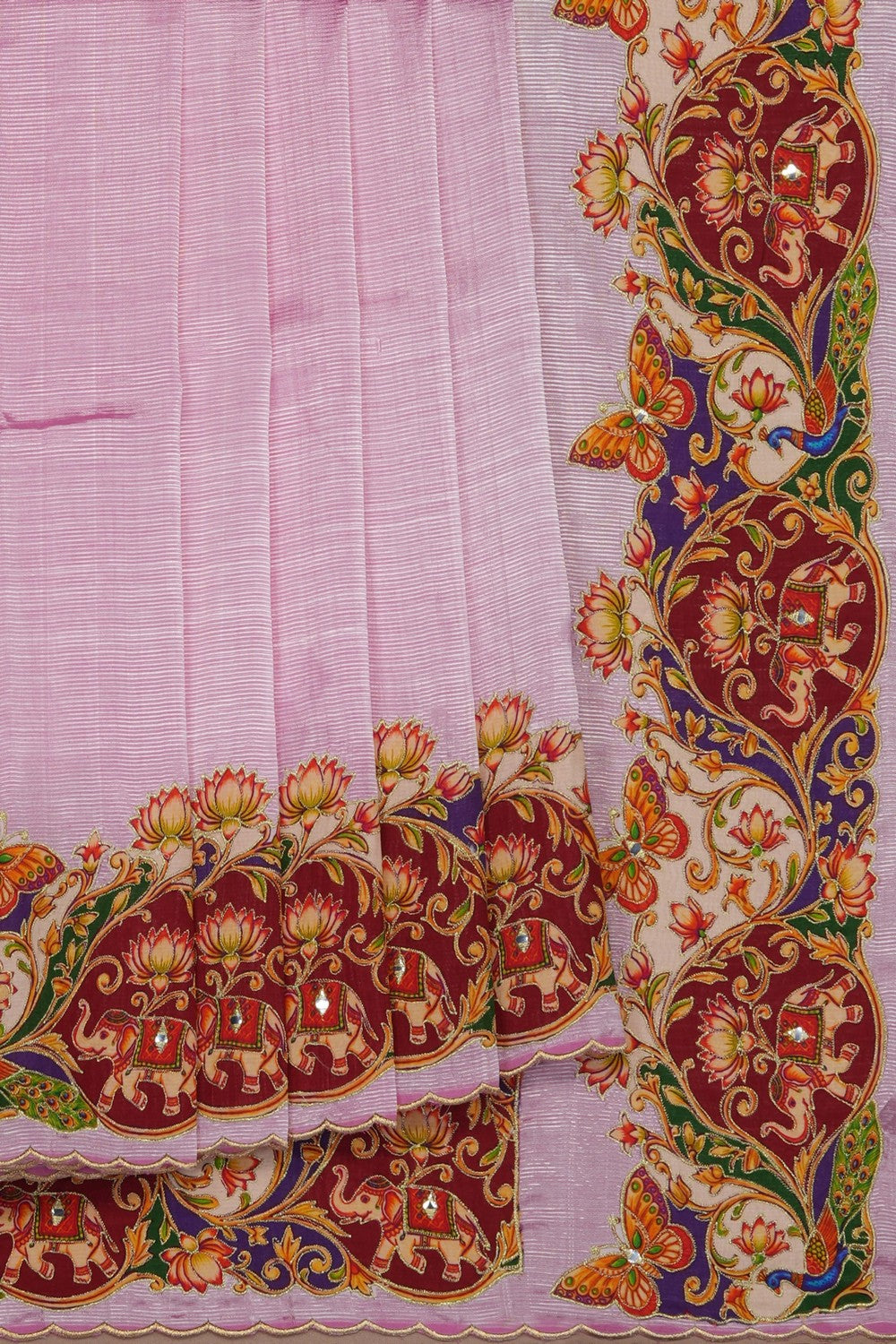 Image of Skillfully Appliquéd Onto The Drape