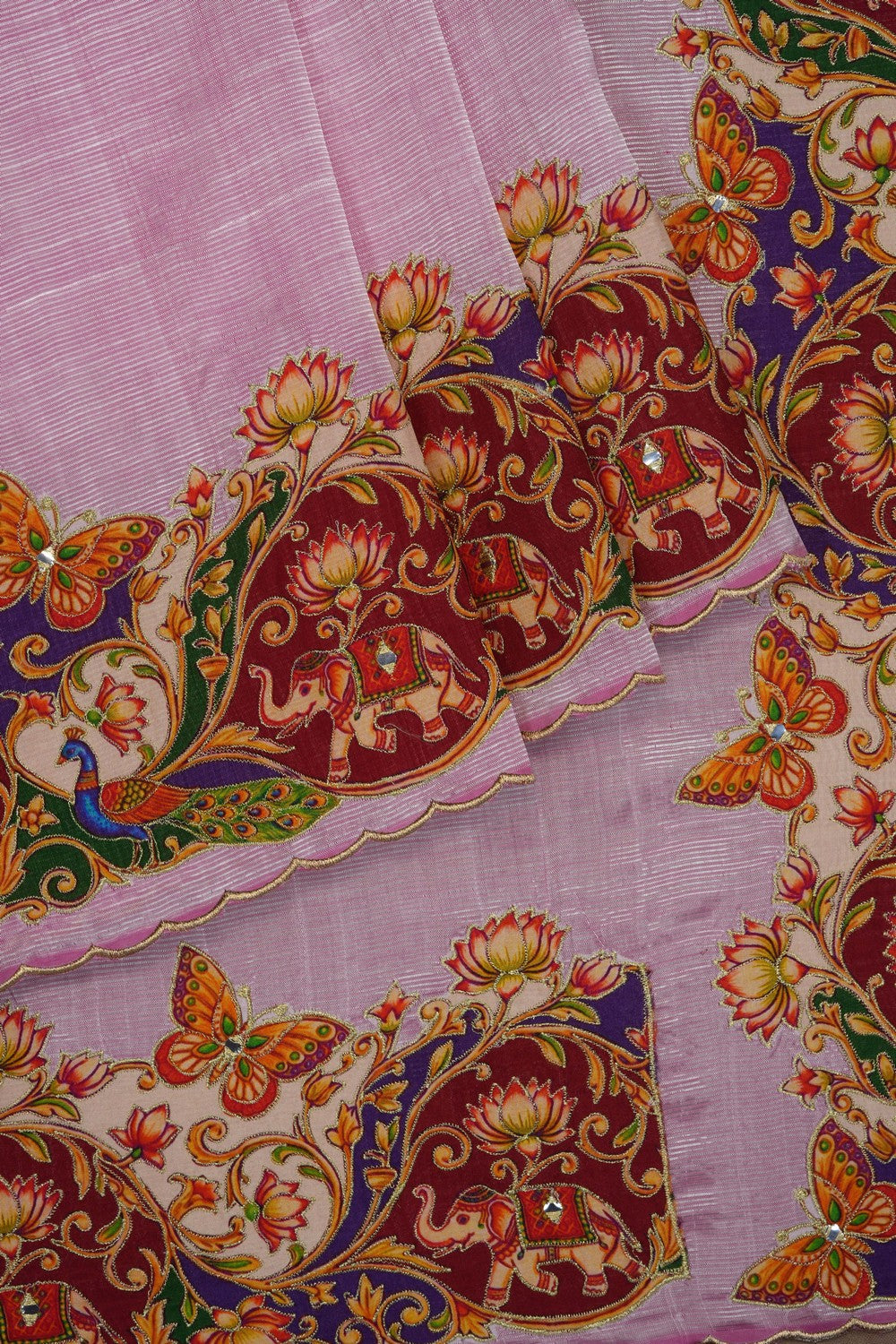 Image of Skillfully Appliquéd Onto The Drape