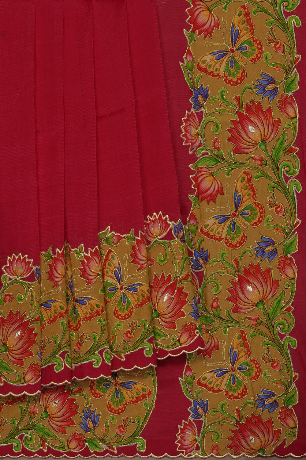 Image of Skillfully Appliquéd Onto The Drape