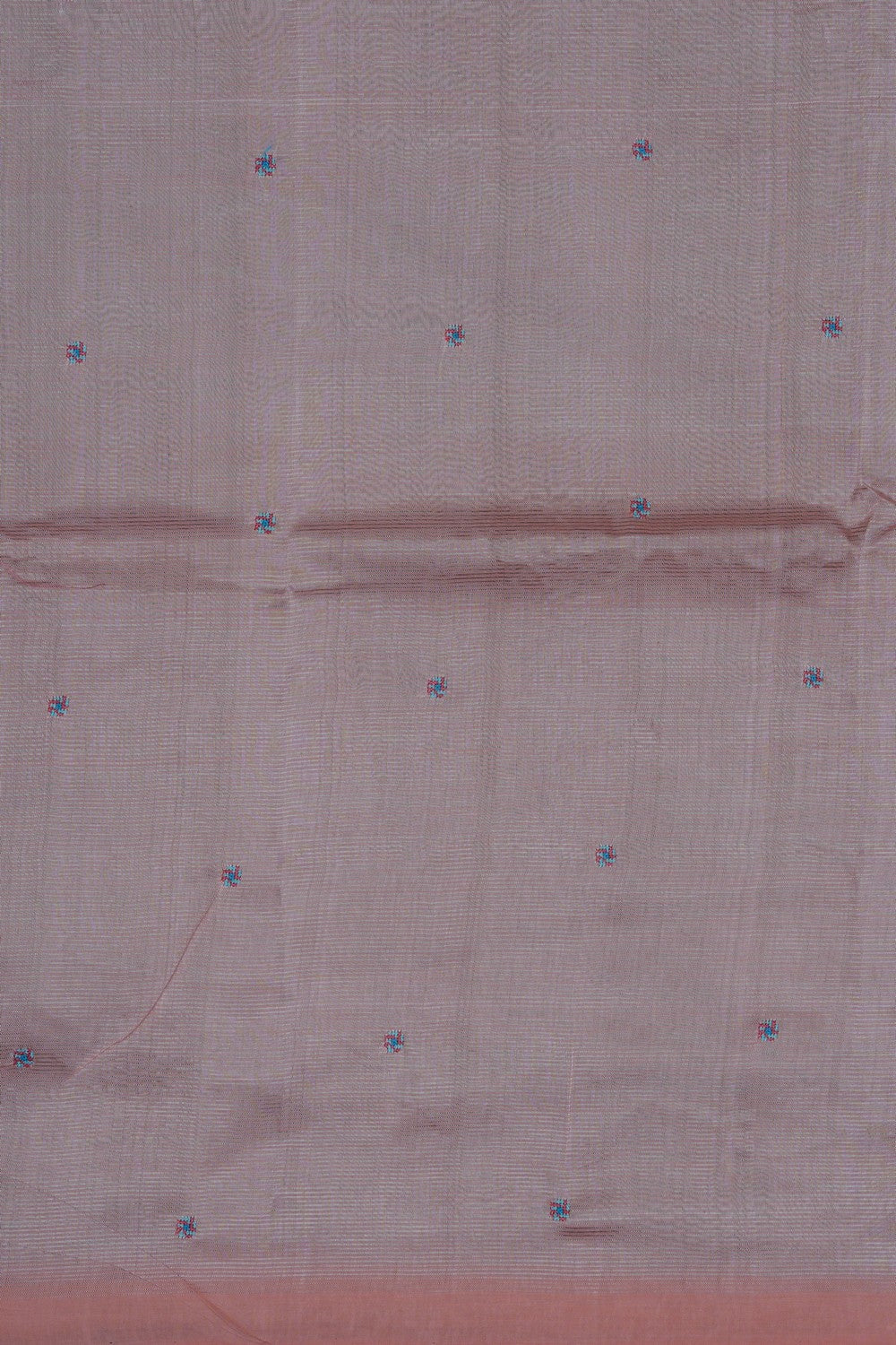 Image of Mangalgiri Silk Pink Saree