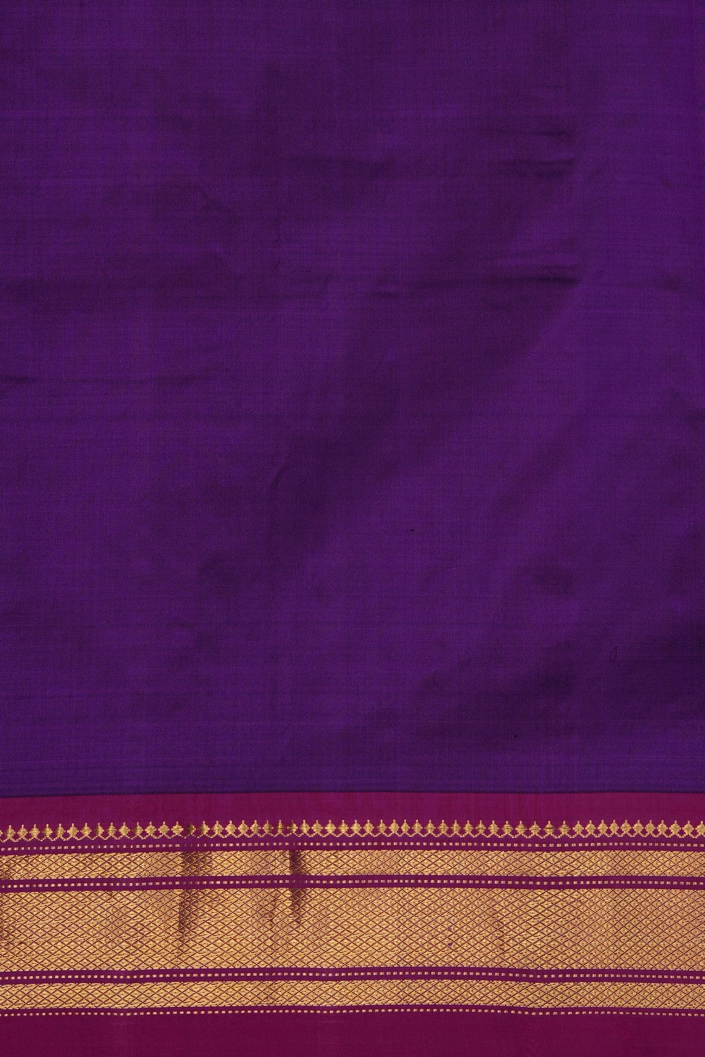 Image of Violet Paithani Silk Saree