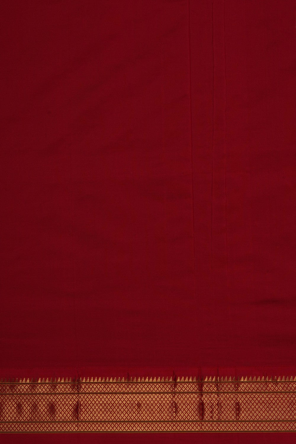 Image of Off-White Paithani Silk Saree