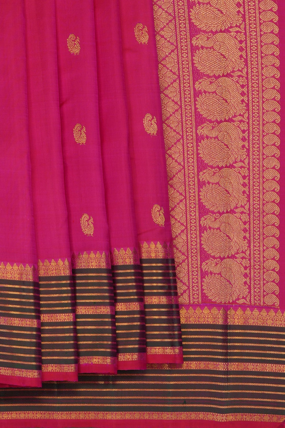 Image of Pink Arani Silk Saree