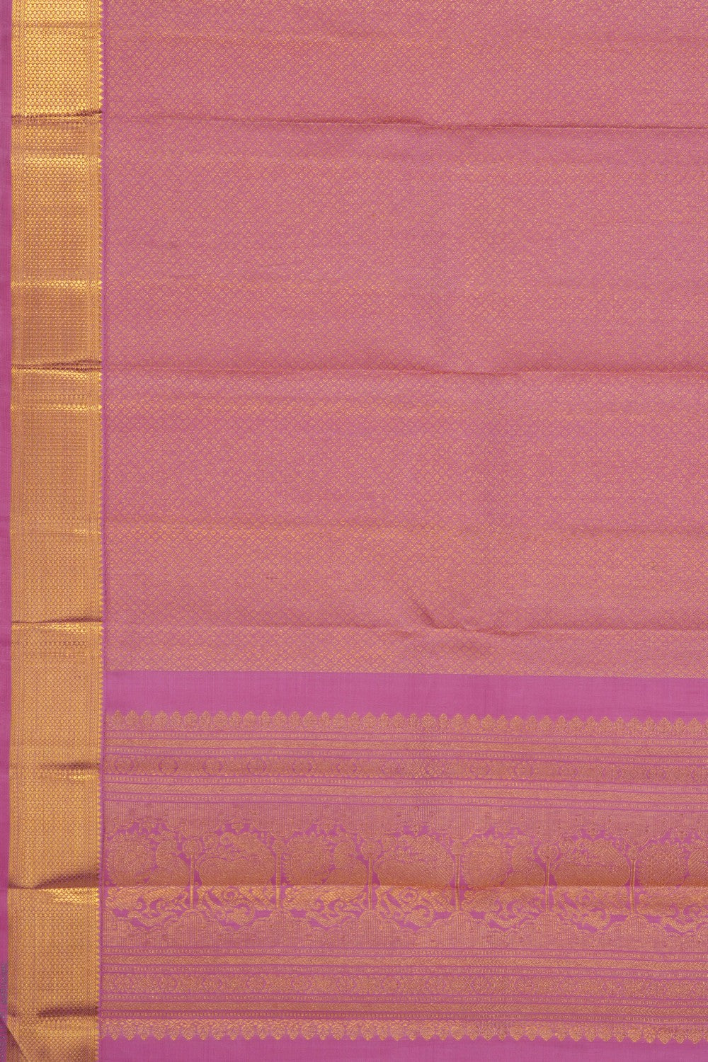 Image of Pink Arani Silk Brocade Dupatta
