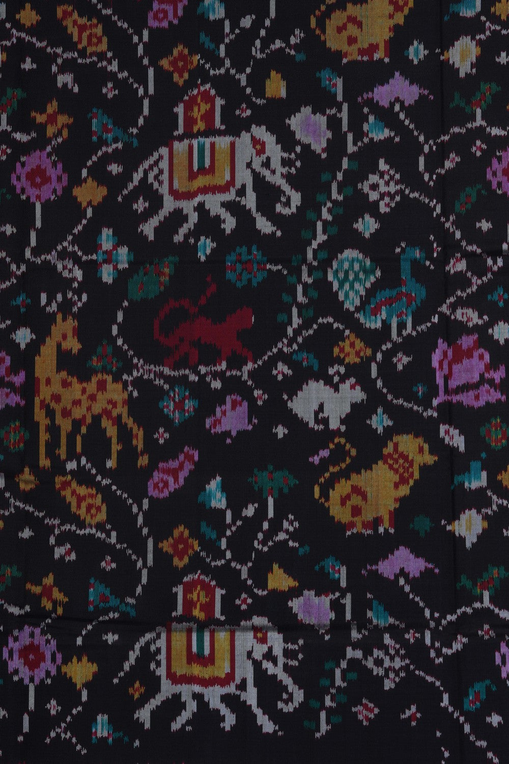 Image of Rajkot Silk Black Saree