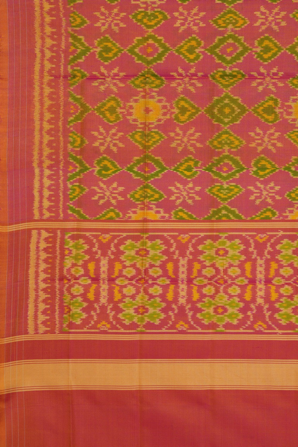 Image of Mustard Rajkot Silk Dupatta