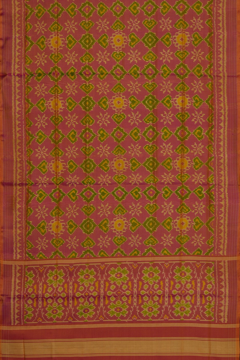 Image of Mustard Rajkot Silk Dupatta