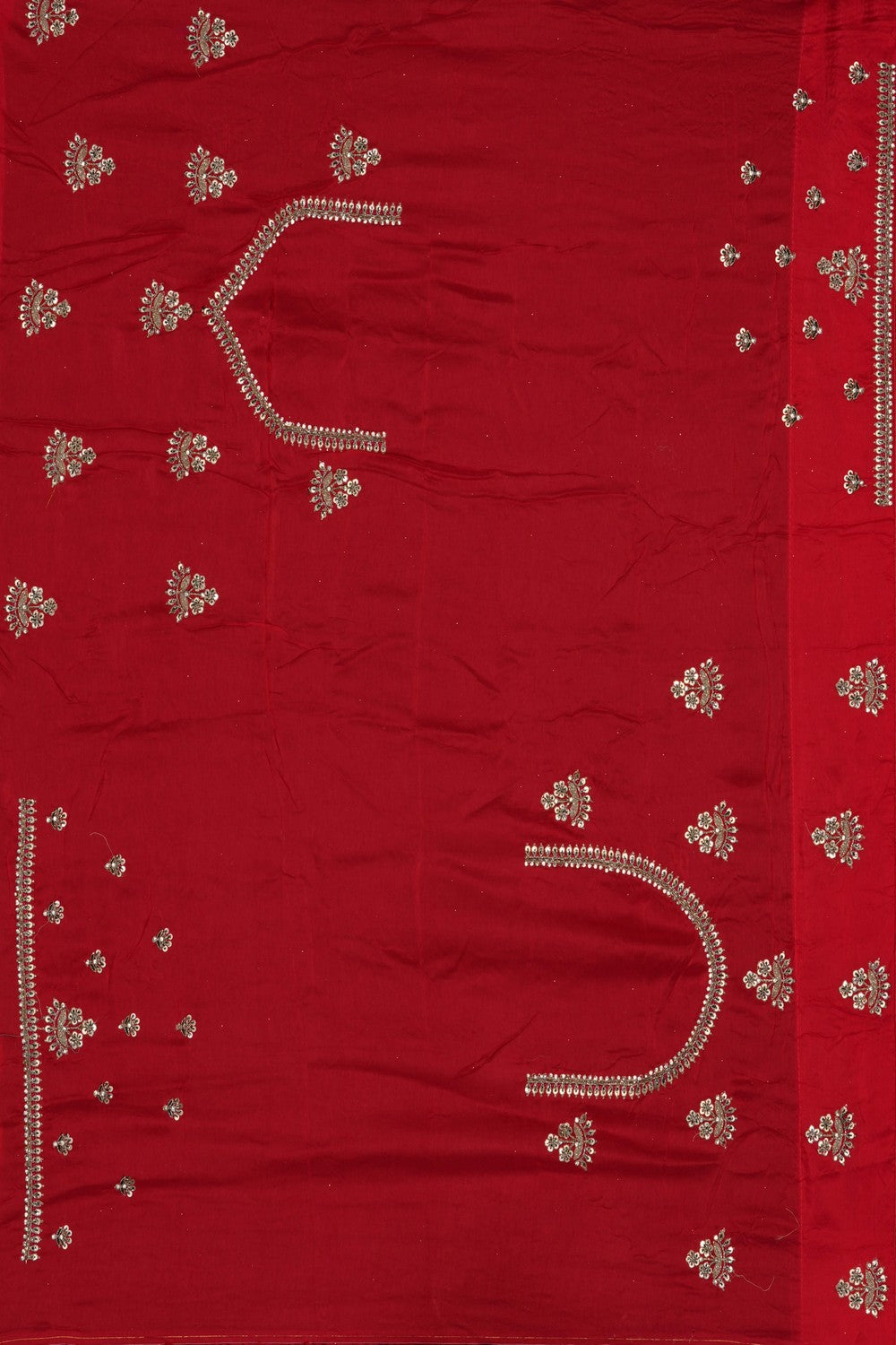Image of Yellow Woven-Embroidery Saree
