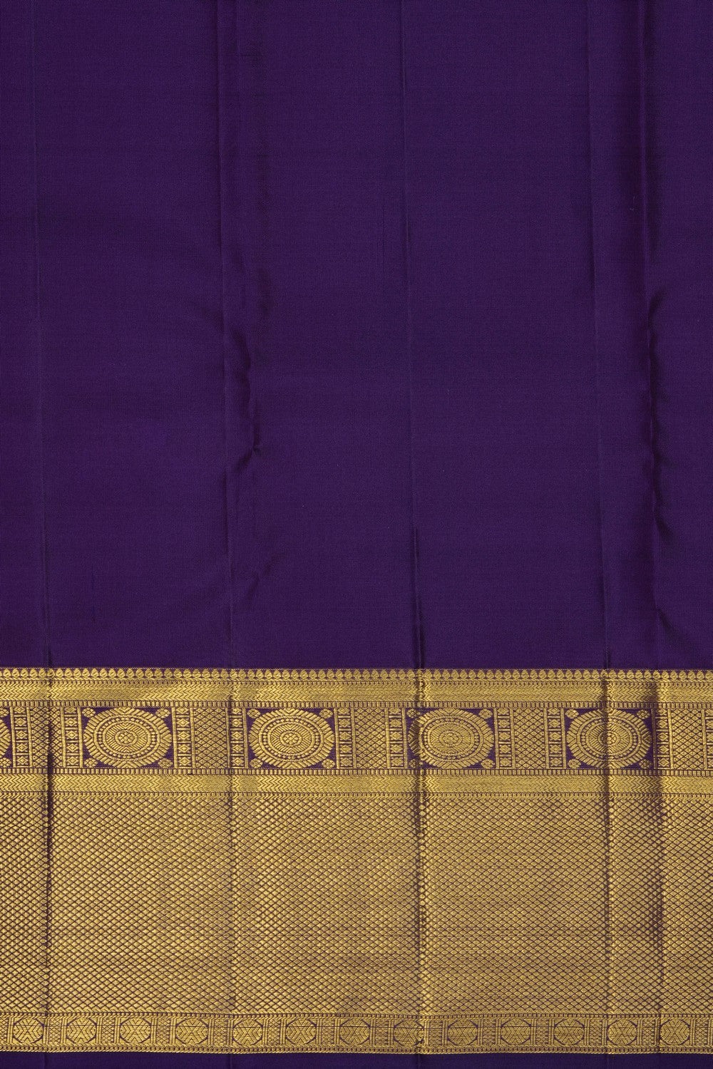 Image of Purple Kanchipattu Brocade Saree