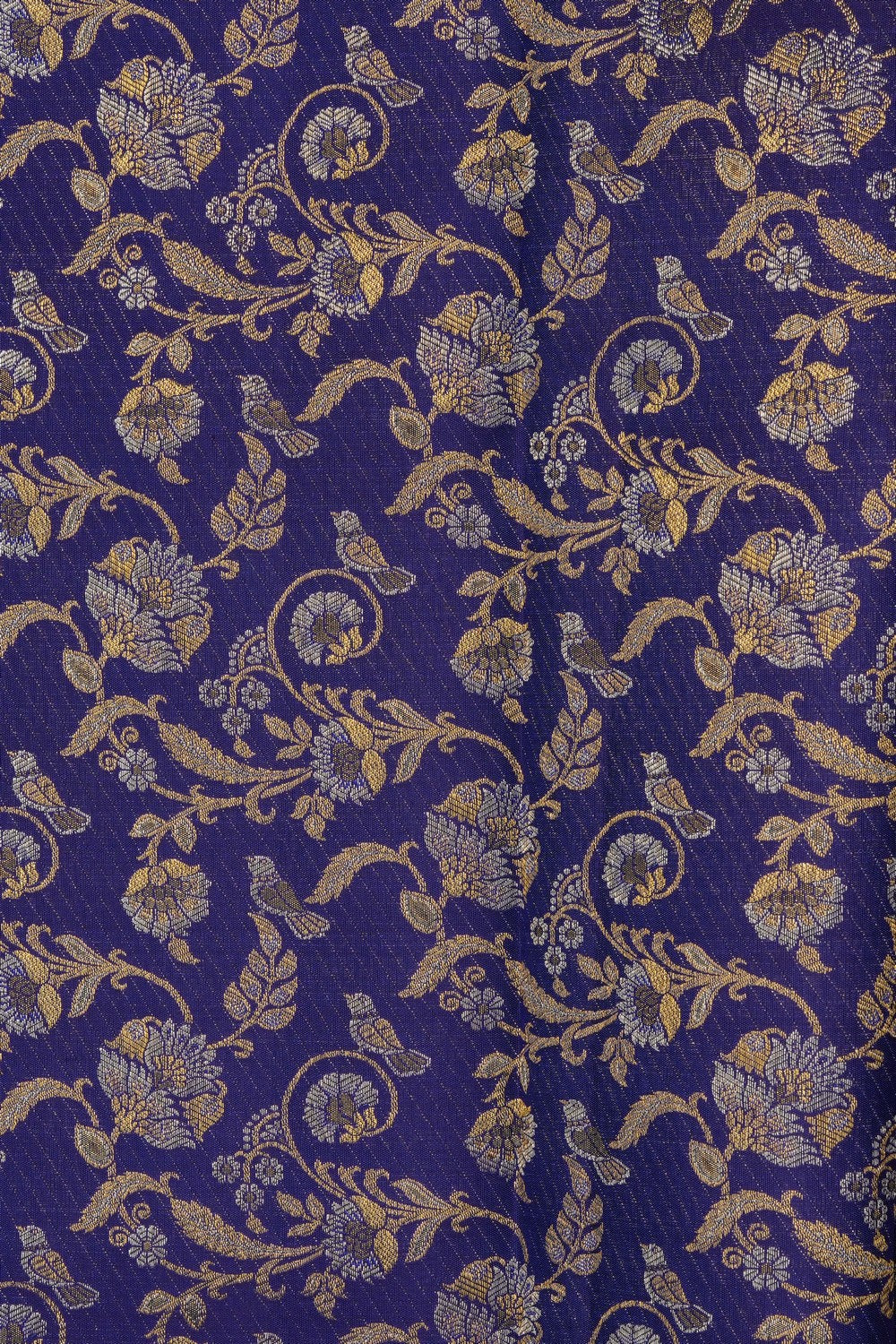 Image of Purple Kanchipattu Brocade Saree