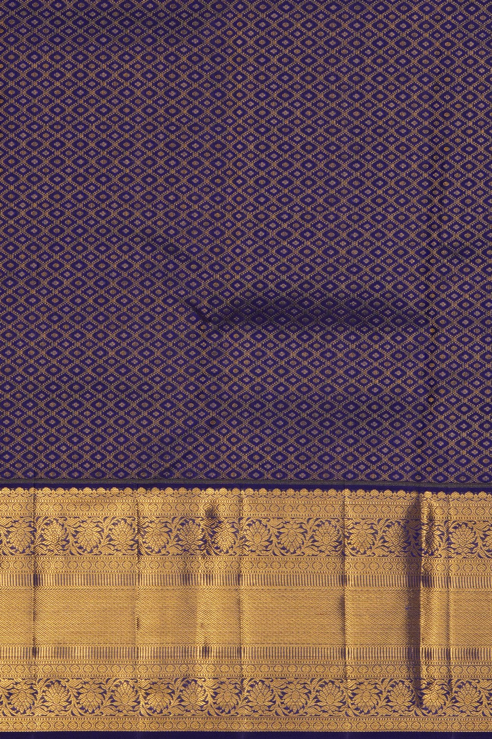 Image of Purple Kanchipattu Brocade Saree