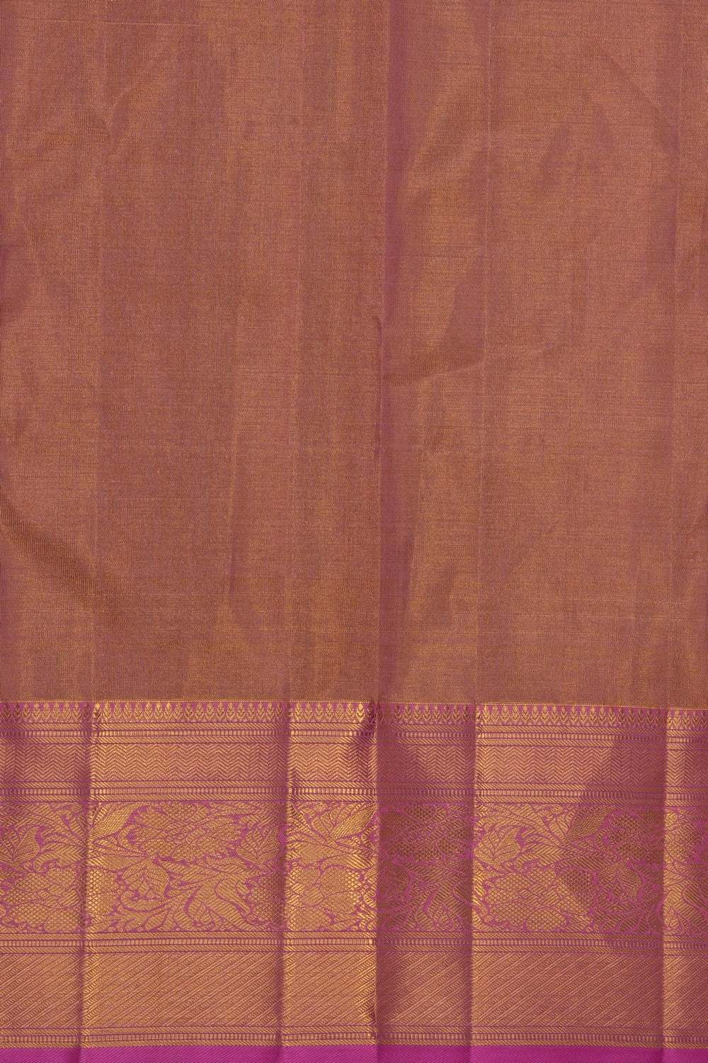 Image of Mint-Green Kanchipattu Tissue Brocade Saree