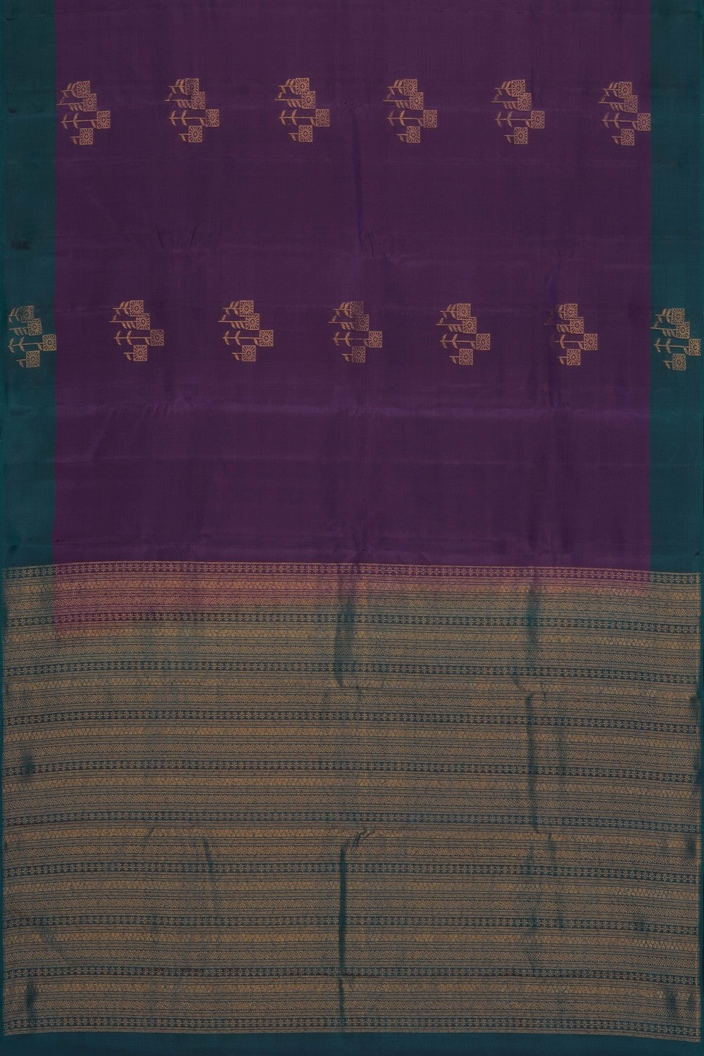 Image of Purple South Silk Saree