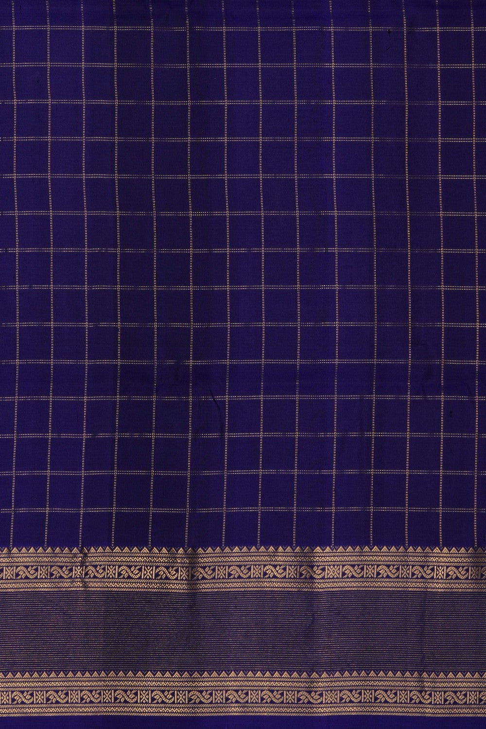 Image of Maroon South Silk Kattam Saree