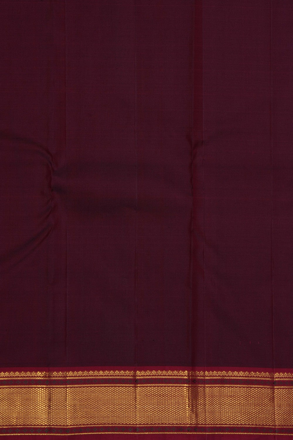 Image of Black Arani Silk Saree