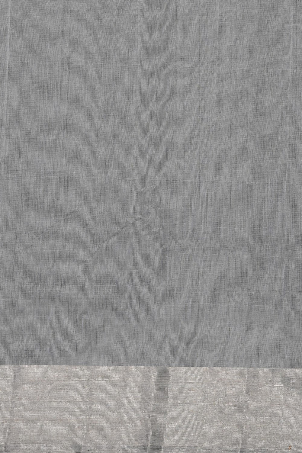 Image of Off-White Chanderi Kora Saree