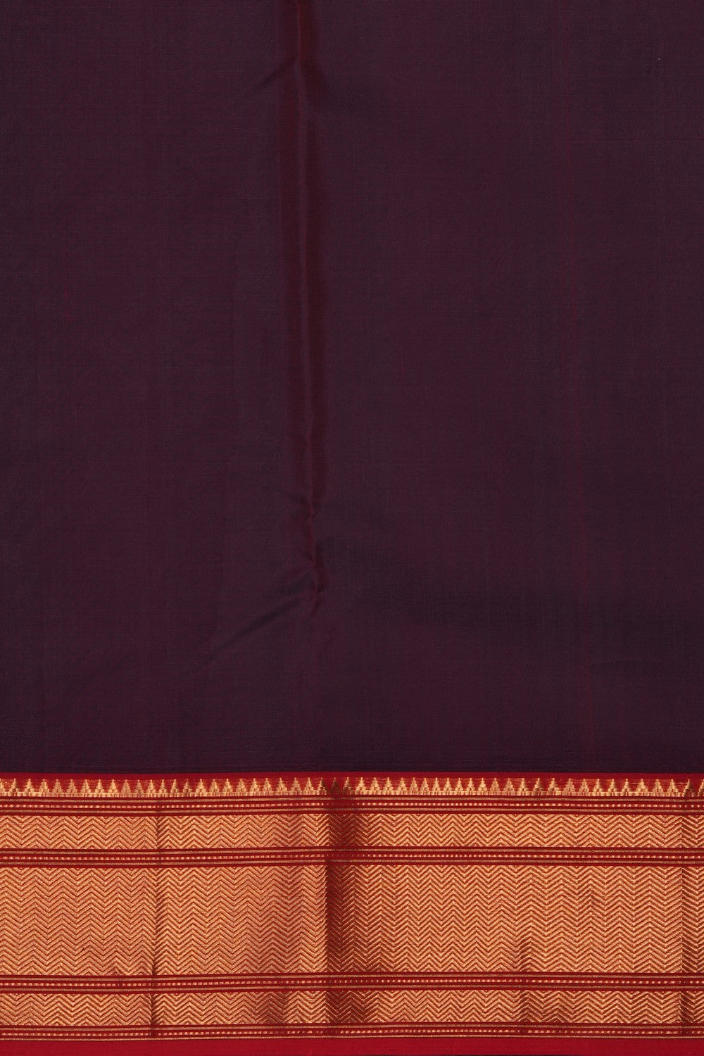Image of Purple Chanderi Kora Saree