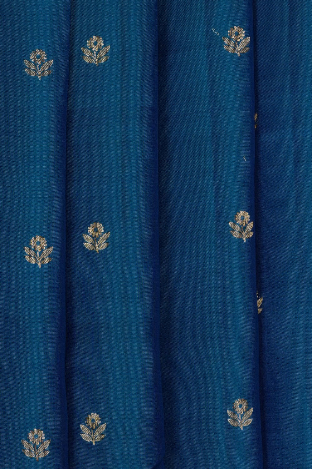 Image of Blue South Silk Saree