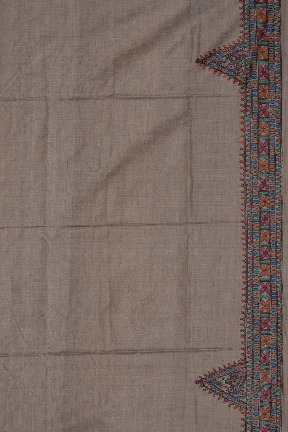 Image of Madhubani Painting Saree
