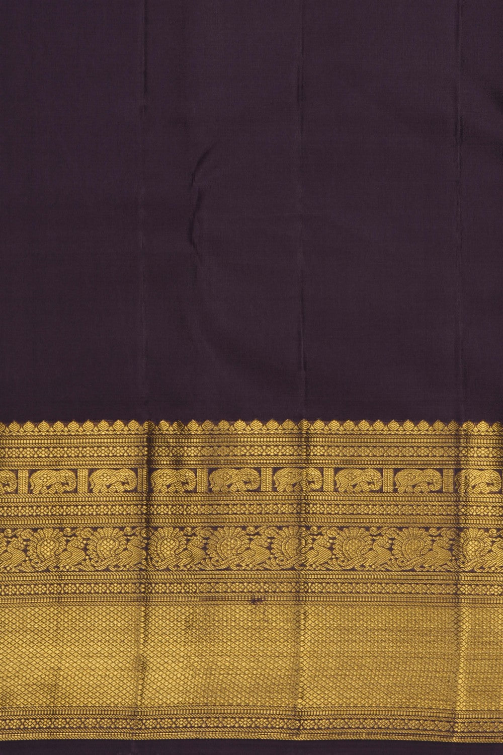 Image of Mauve Kanchipattu Saree