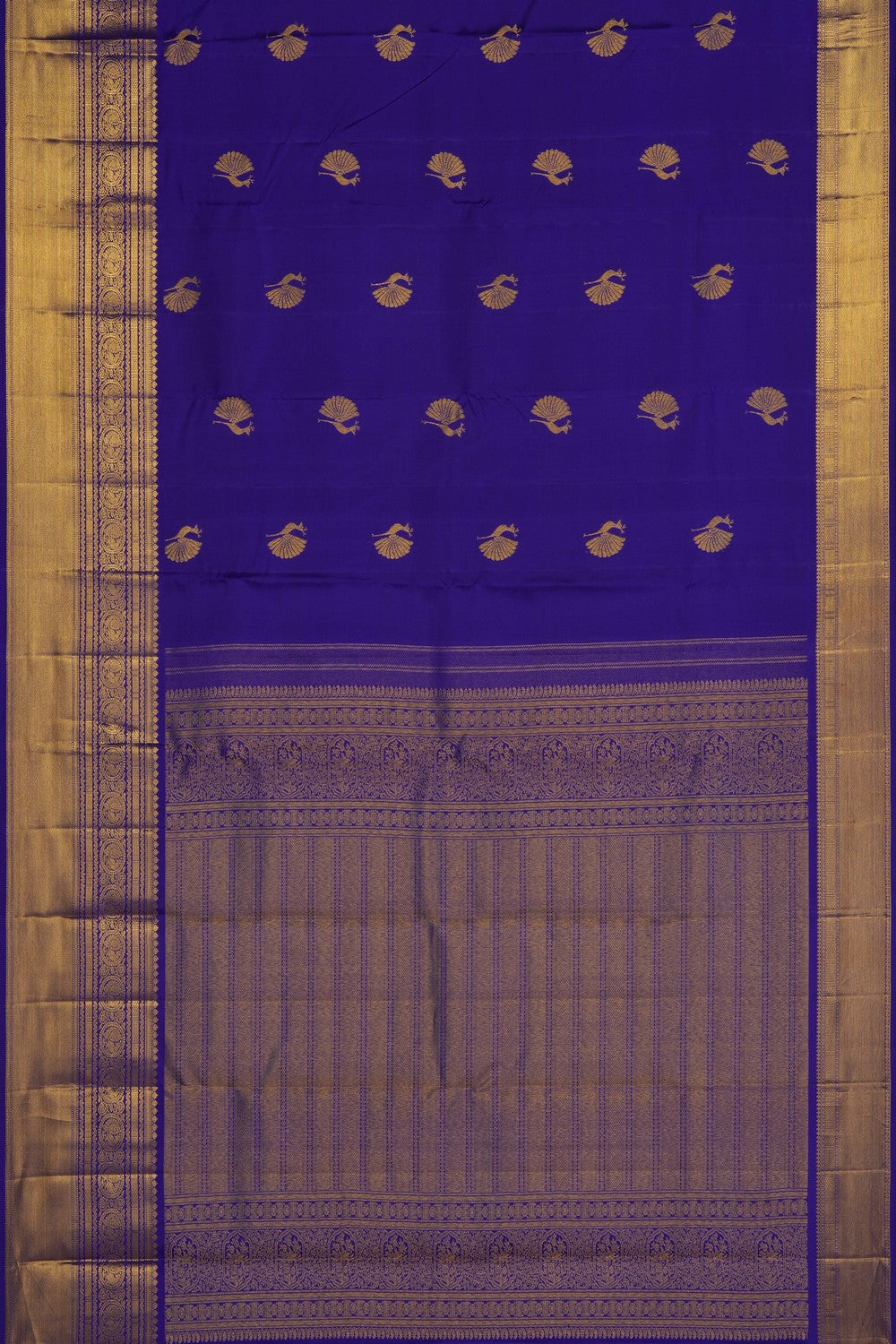 Image of Purple Kanchipattu Saree