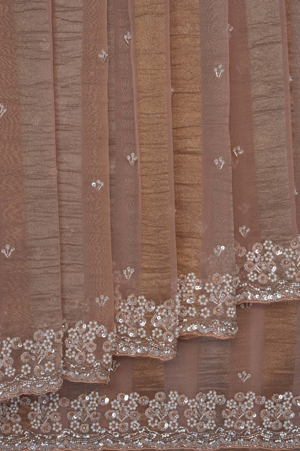 Image of Kora Silk Embroidery Saree