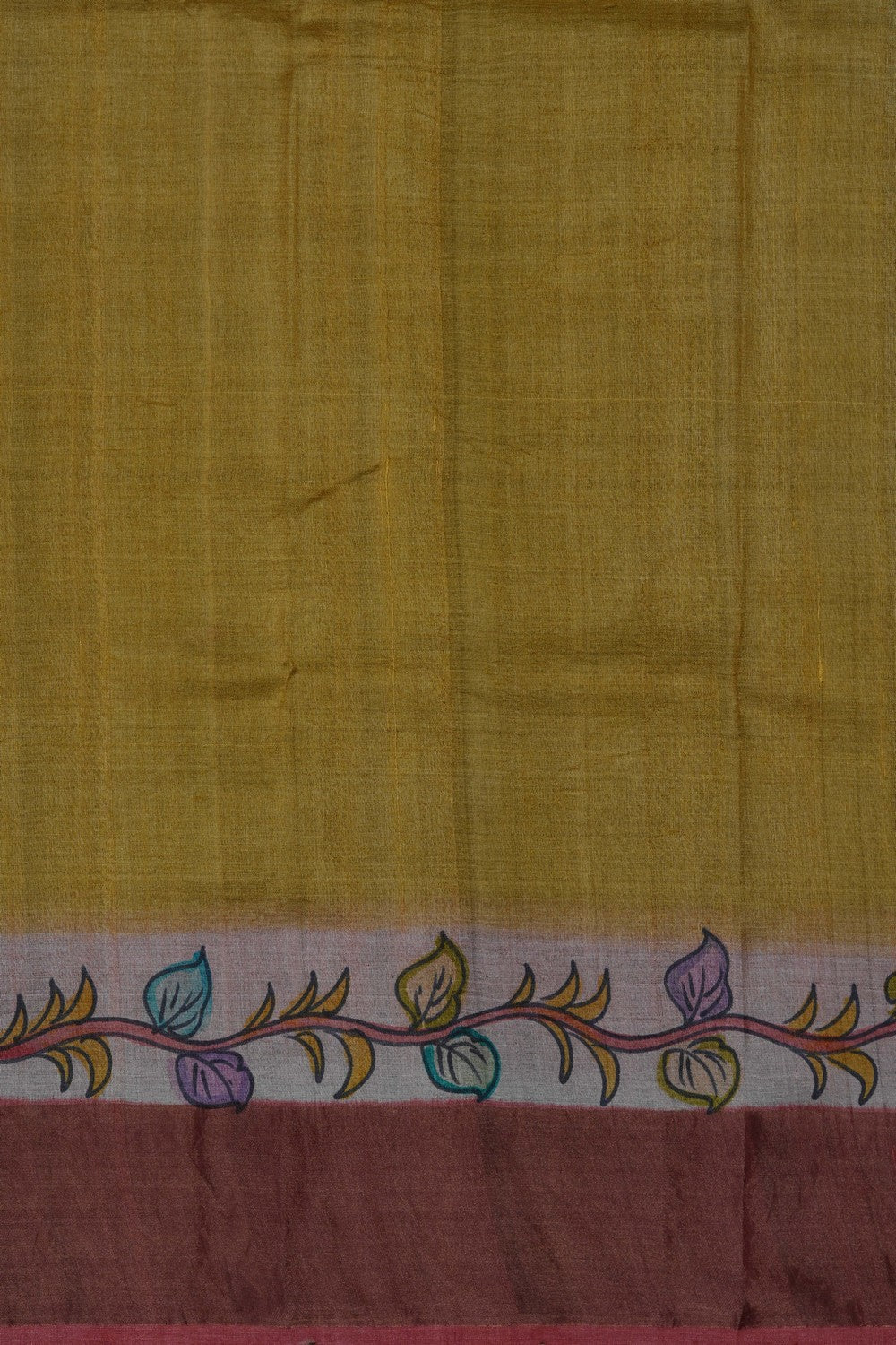 Image of Pink Tussar Printed Saree