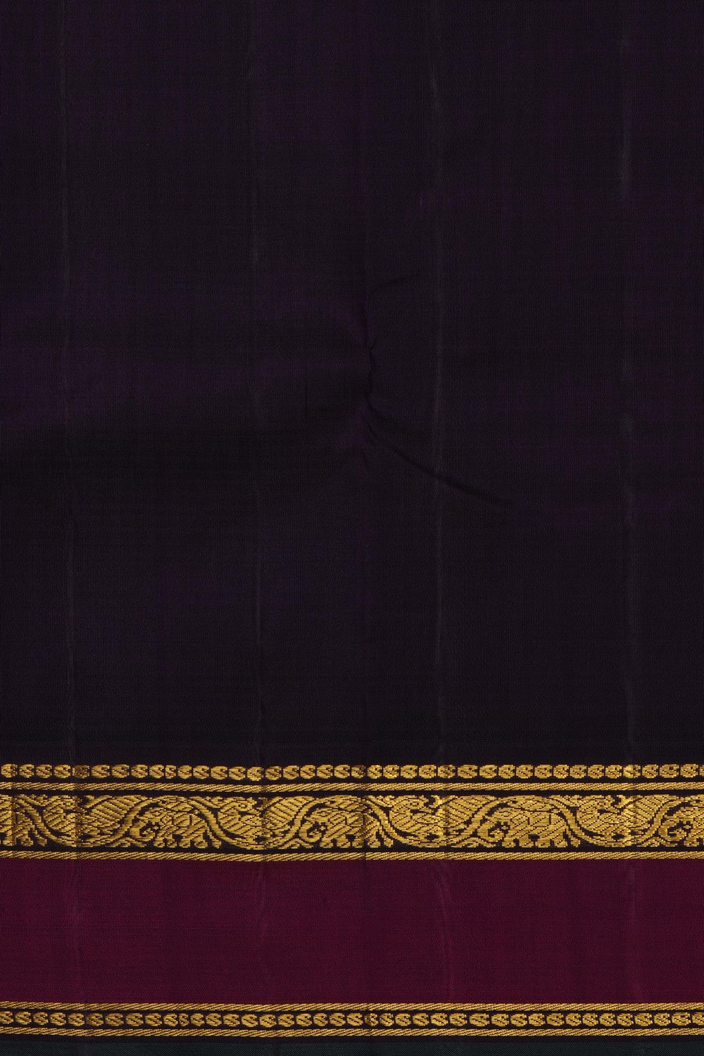 Image of Beige Arani Silk Kattam Saree