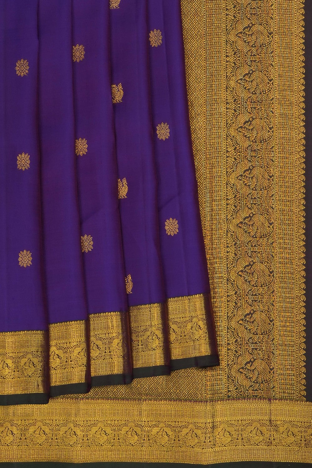 Image of Purple Arani Silk Saree
