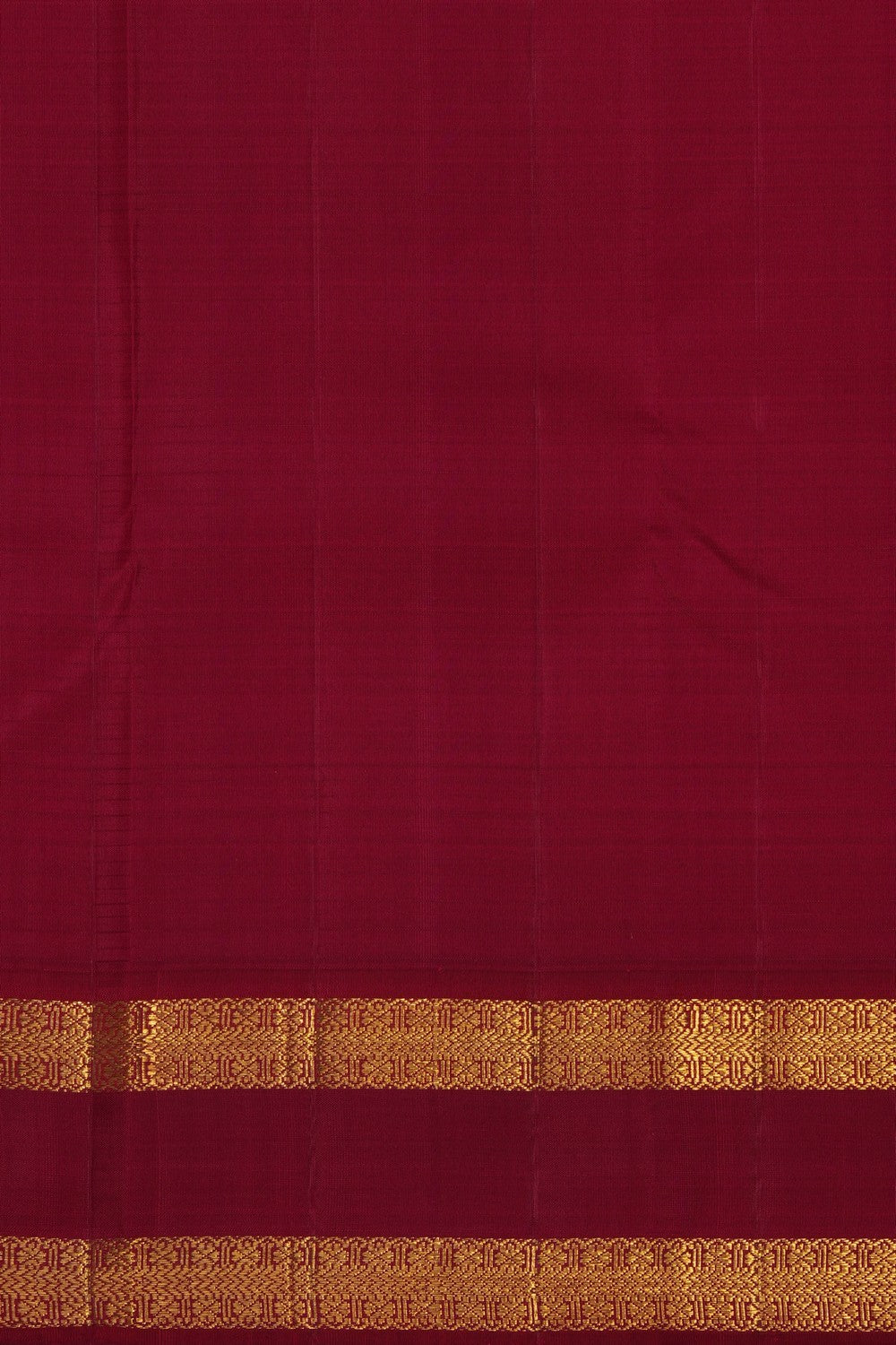 Image of Orange Arani Silk Kattam Saree