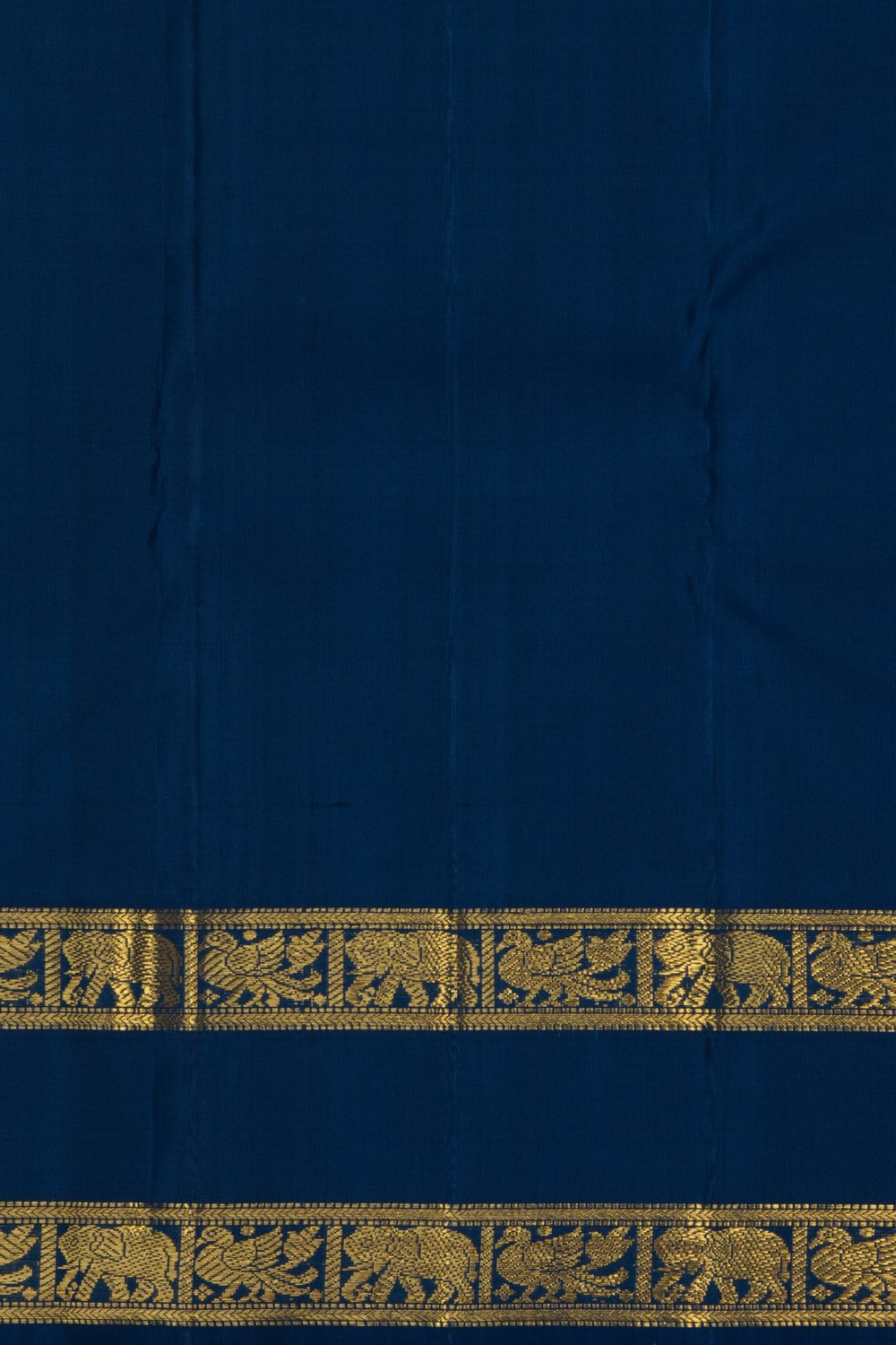 Image of Blue Kanjivaram Silk Saree