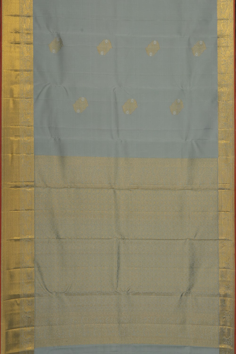 Image of Pistachio Green Kanjivaram Silk Saree