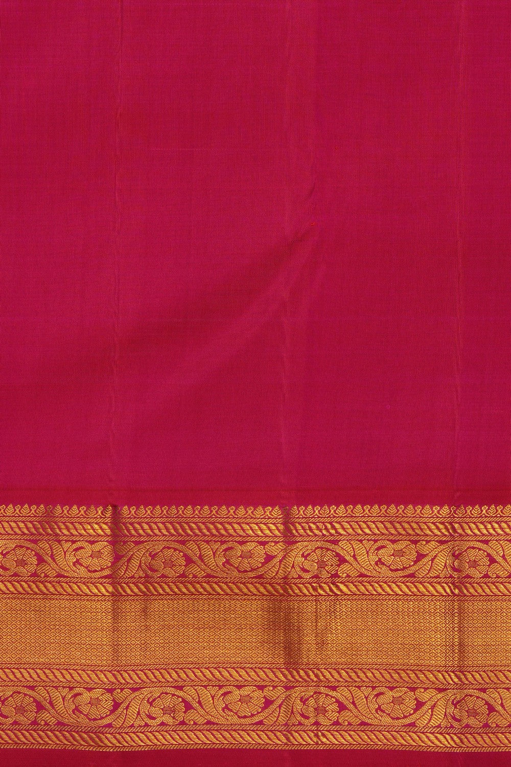 Image of Mustard Arani Silk Saree