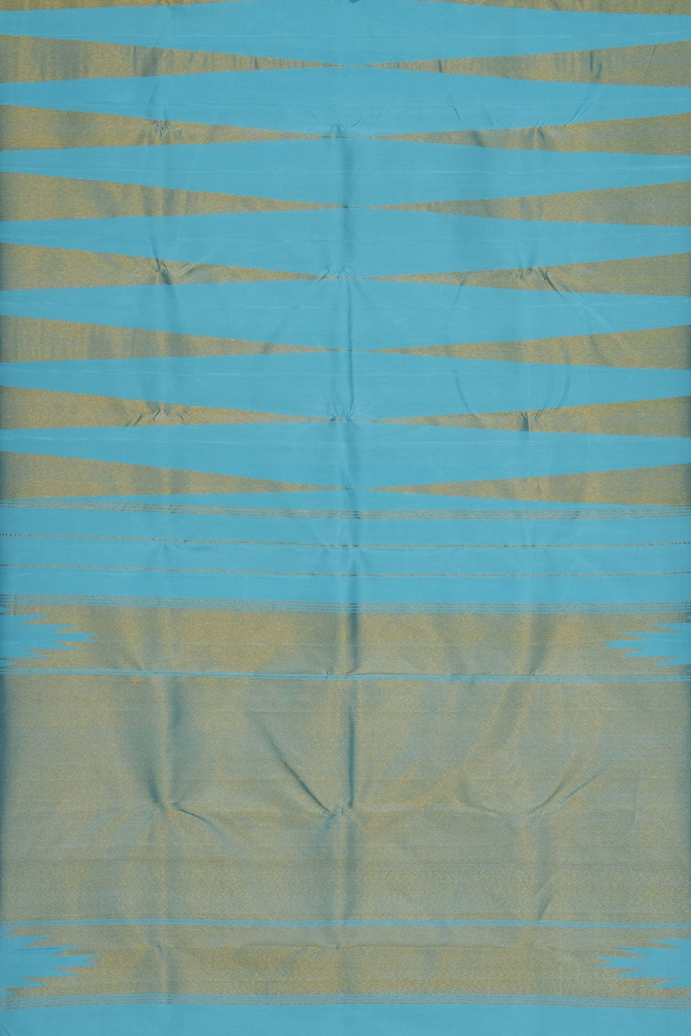 Image of Pond Blue Arani Silk Saree