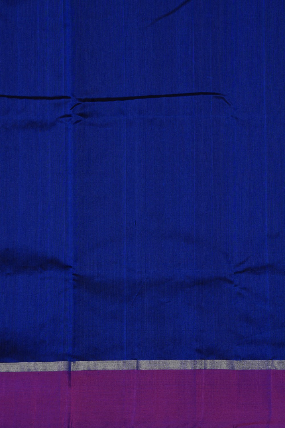 Image of Royal Blue Chanderi Silk Saree