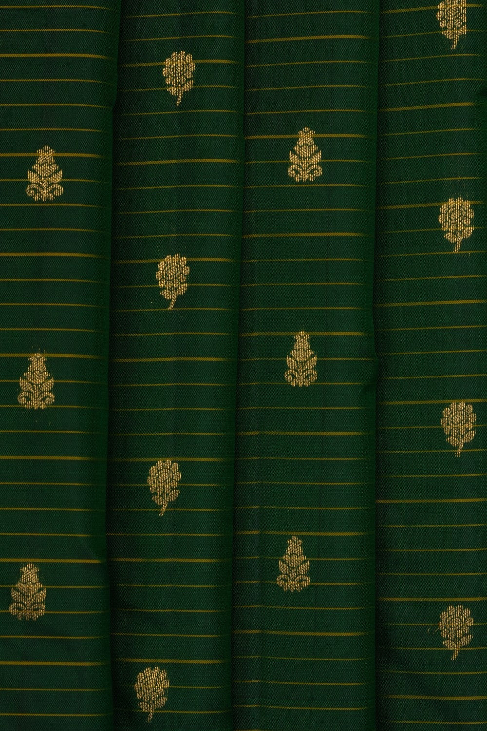 Image of Green Kanchi Silk Saree
