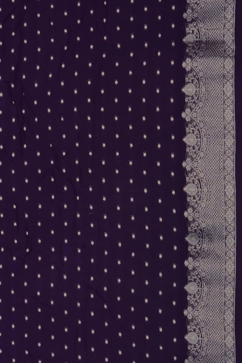 Image of Violet Georgette Saree