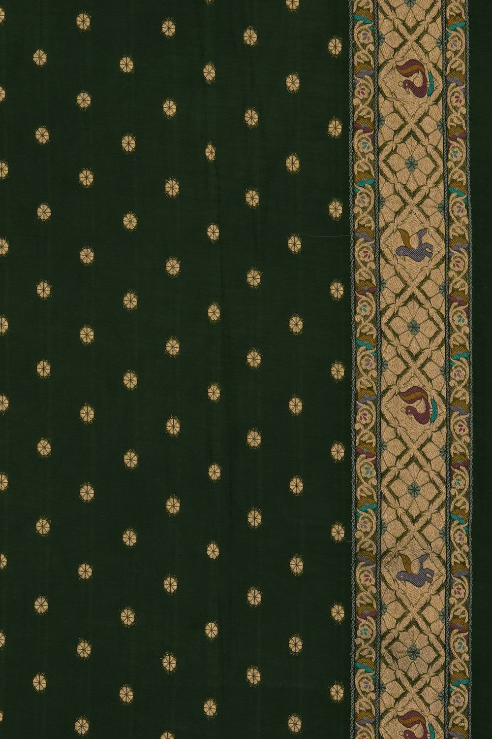 Image of Green Georgette Saree