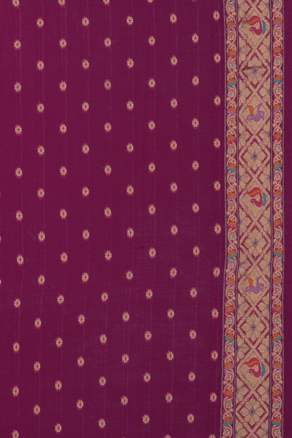 Image of Pink Georgette Saree
