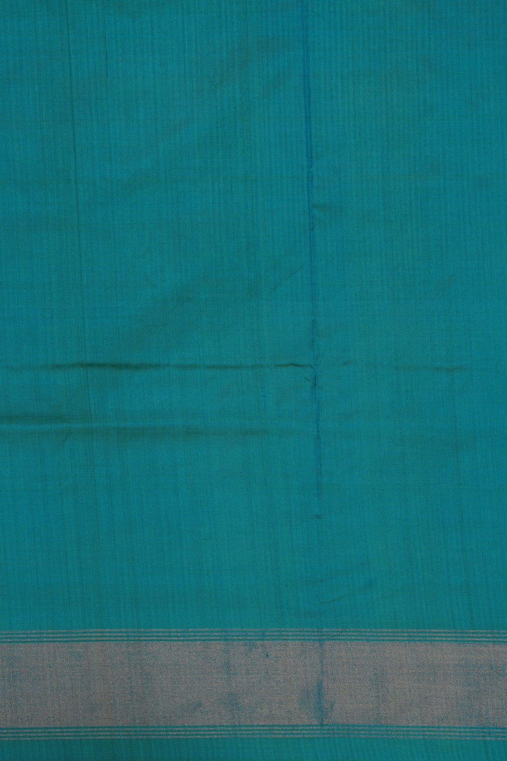 Image of Sea Green Pochampally Ikat Silk Saree