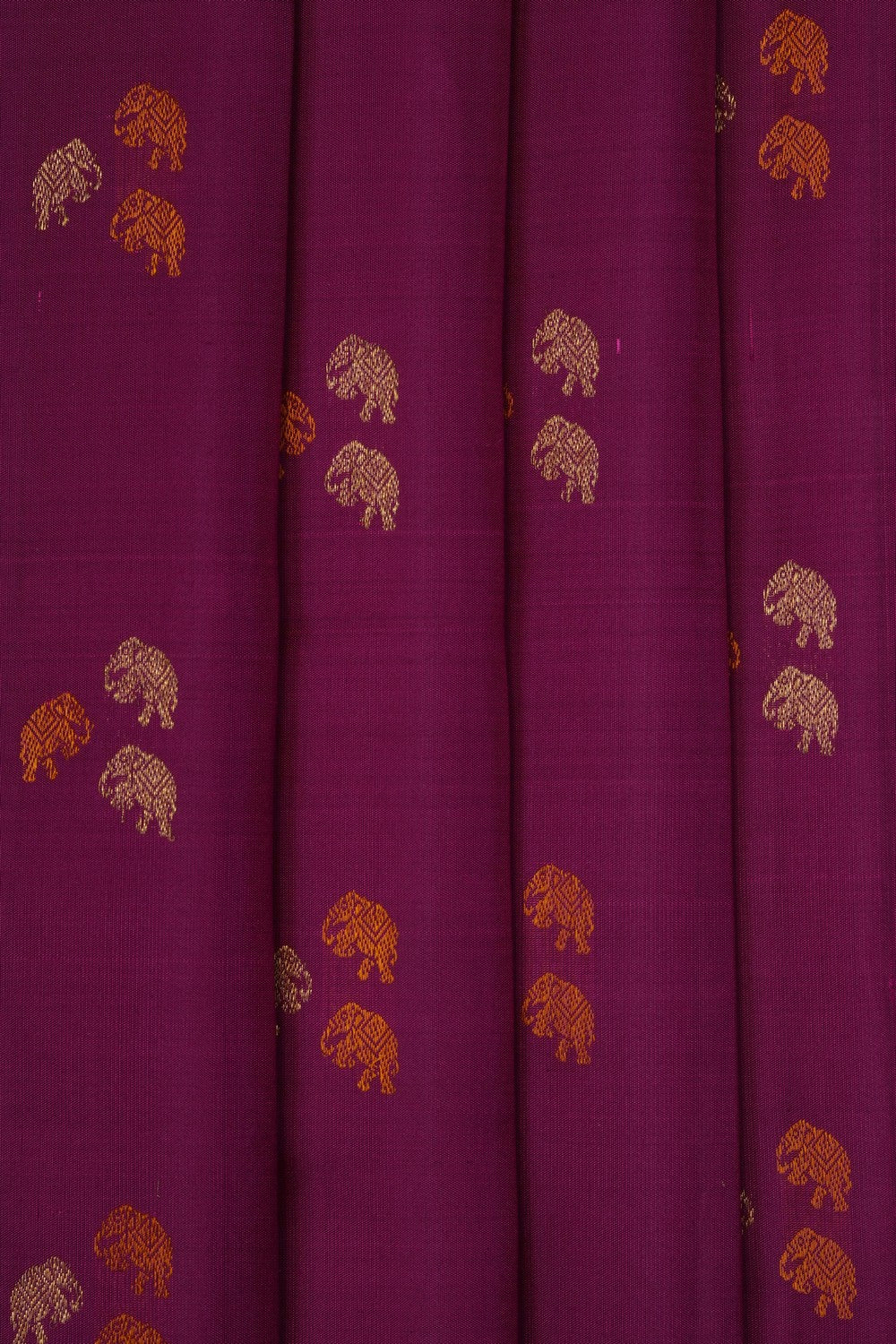 Image of Purple Kanchipattu Saree