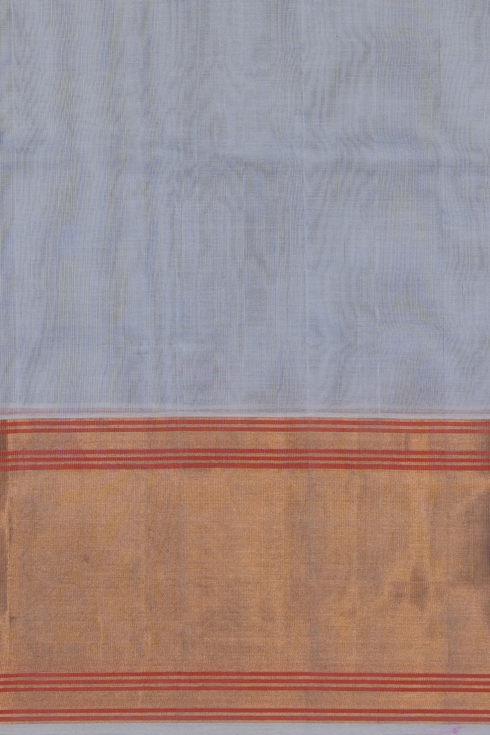 Image of Off-White Venkatagiri Sico Saree