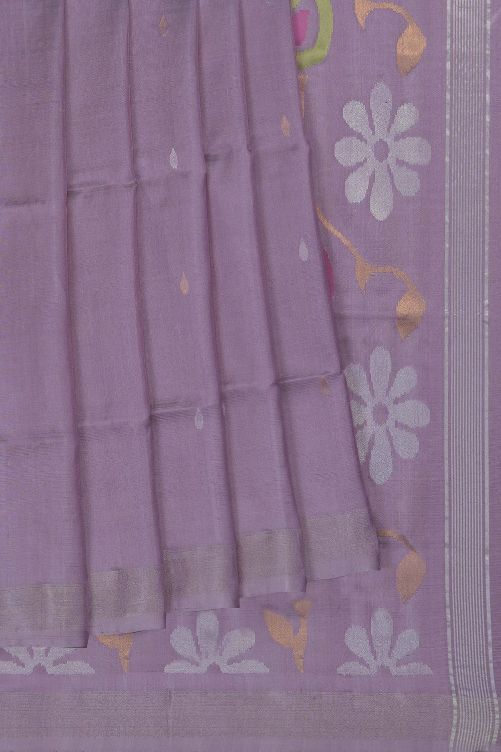 Image of Lavender Uppada Silk Saree