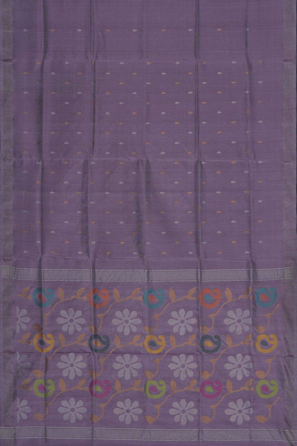 Image of Lavender Uppada Silk Saree