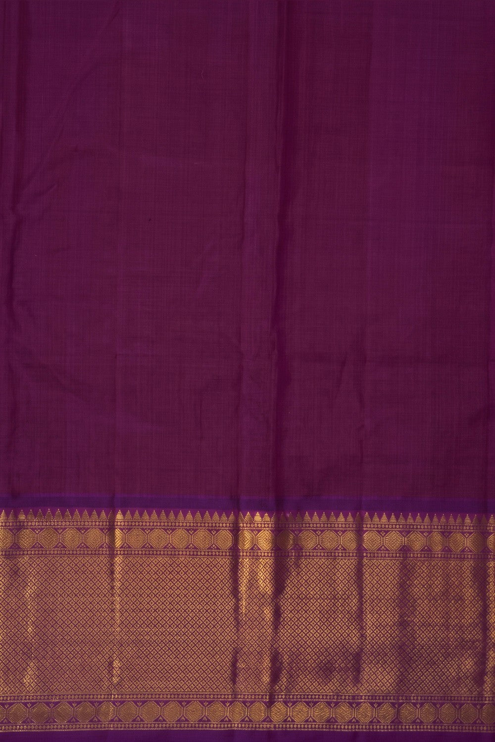 Image of Blue Kanjivaram Silk Saree