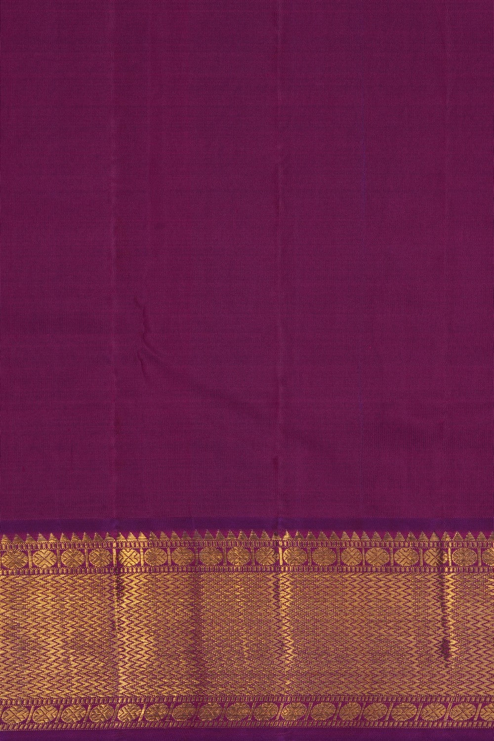 Image of Sea Green Kanjivaram Silk Saree