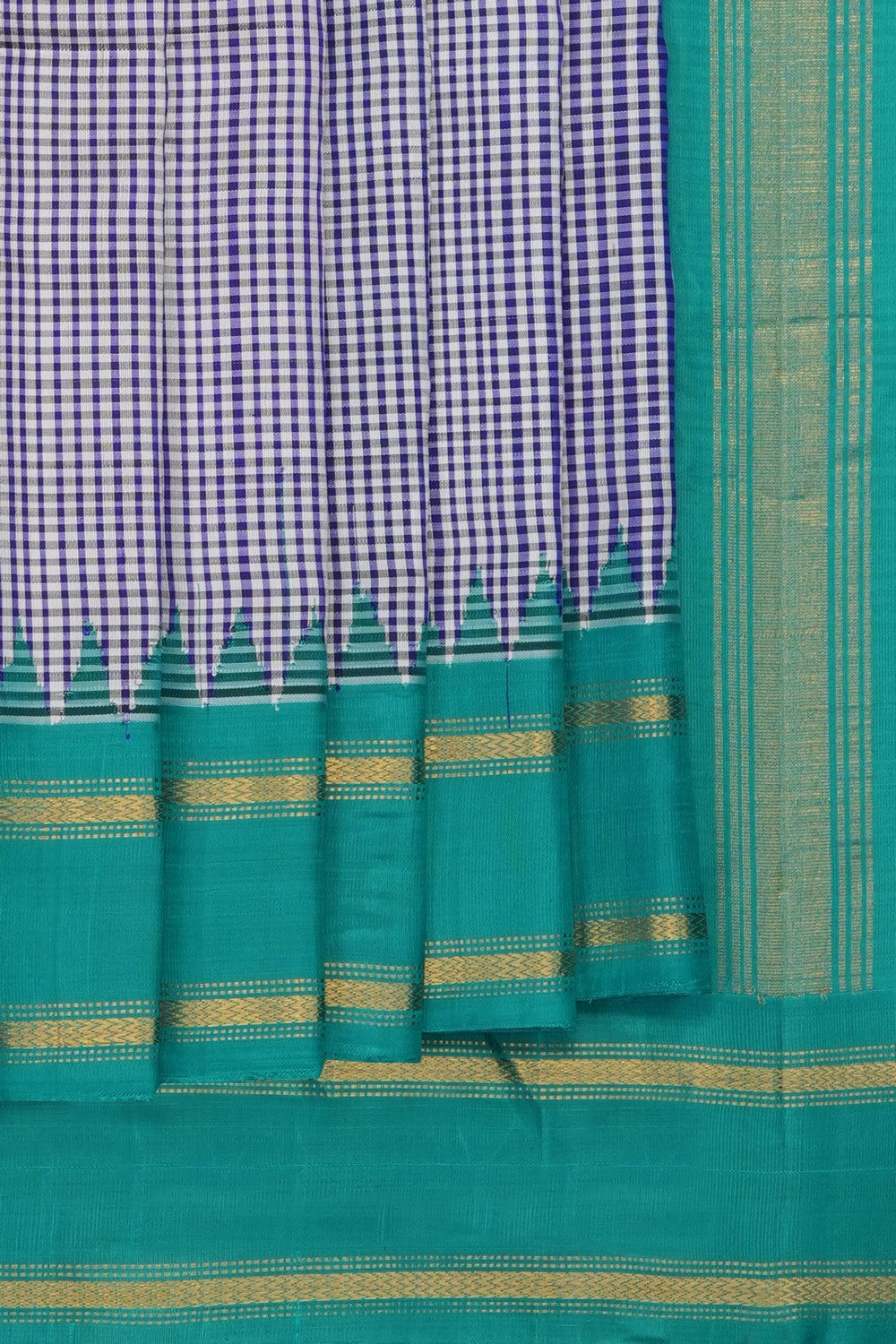 Image of purple-gadwal-silk-kattam-saree-p-18940800