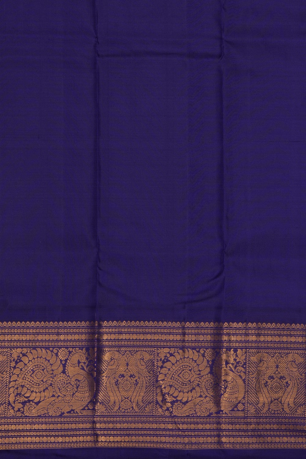 Image of Lavender Purple Gadwal Silk Saree