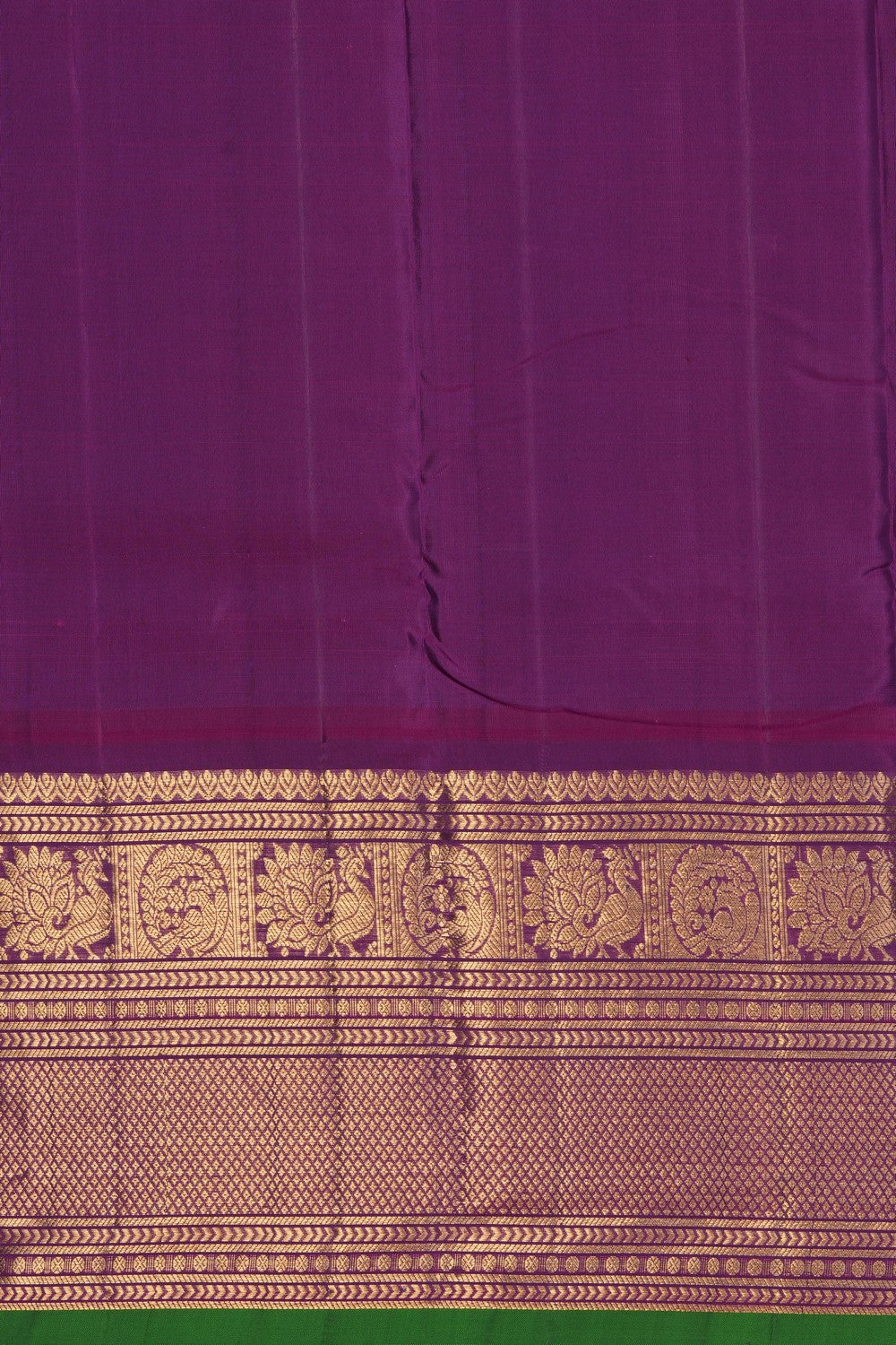 Image of Violet Gadwal Silk Saree